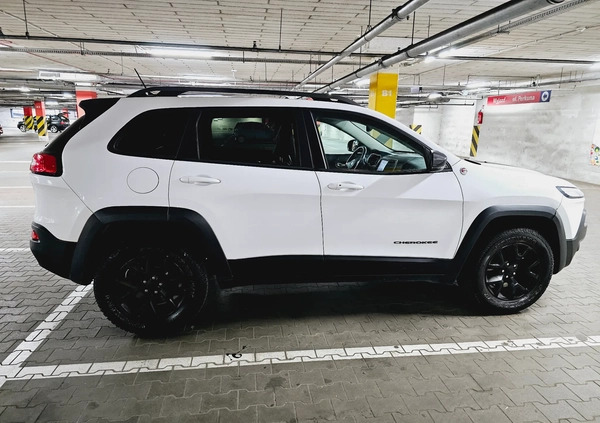 Jeep Cherokee cena 77400 przebieg: 99850, rok produkcji 2015 z Warszawa małe 56